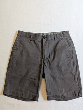 Amazon Essentials Men's Gray Slim Fit Chino Shorts Size 30